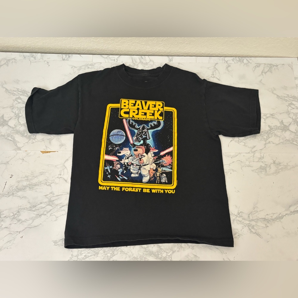 Beaver Creek CO Colorado Star Wars Kids Youth S The Duck Company Shirt​